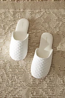 CHAUSSONS TISSU BRODERIES