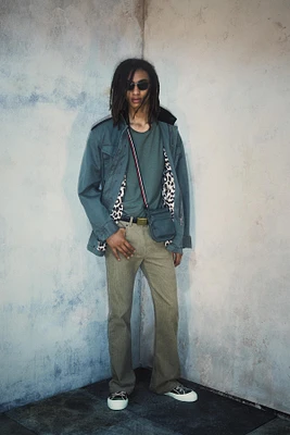 HIGH TOP SNEAKERS BOBBY GILLESPIE X ZARA
