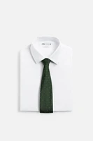 100% SILK POLKA DOT TIE
