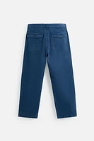 PANTALON REGULAR FIT DÉLAVÉ