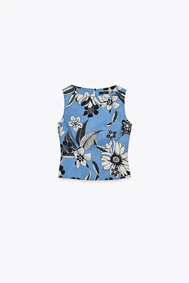 ZW COLLECTION PRINT TOP