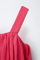 LINEN SHORT JUMPSUIT