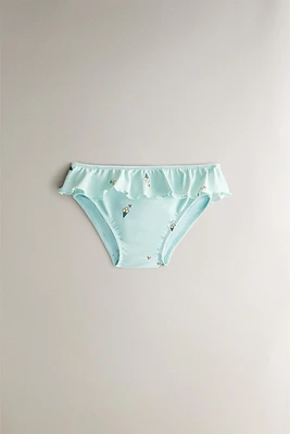 CHILDREN’S ICE CREAM RUFFLED BEACH BIKINI BOTTOMS