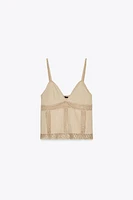 EMBROIDERED TOP