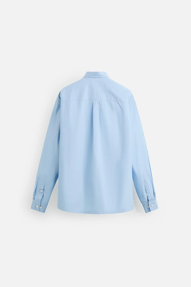 POPLIN POCKET SHIRT