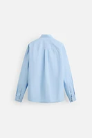 POPLIN POCKET SHIRT