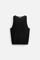 KNIT TANK TOP
