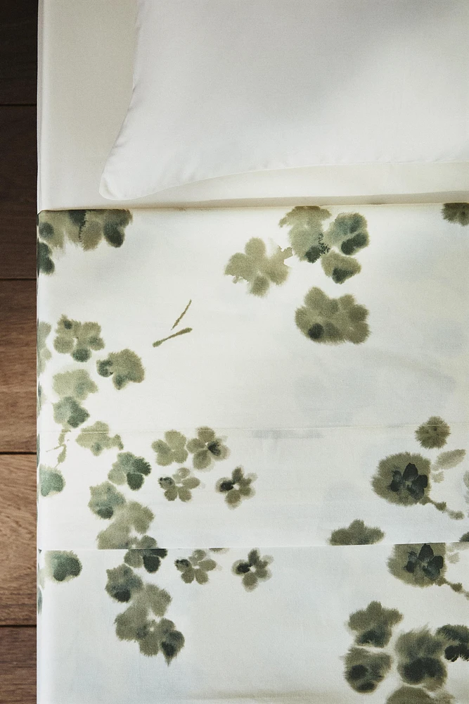 DRAP PLAT IMPRIMÉ ESTOMPÉ
