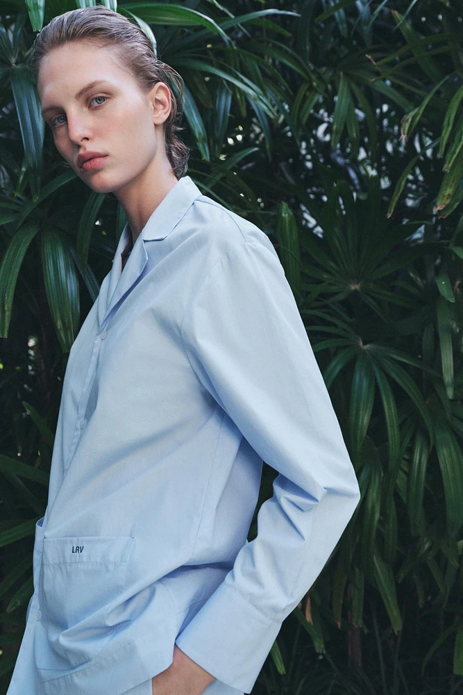 CHEMISE PYJAMA COTON