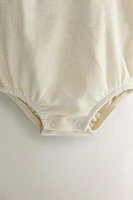 GRENOUILLÈRE ENFANT TISSU ÉPONGE COTON