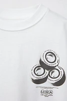 SKATE PRINT T-SHIRT