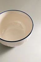 BOWL WITH RIM