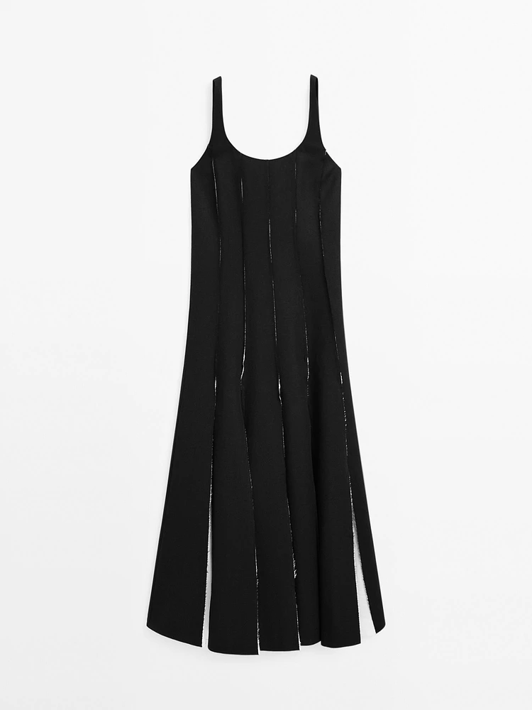 Robe longue fluide lin