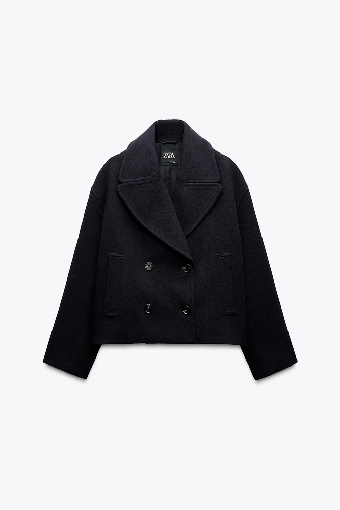 MANTEAU COURT CROISÉ