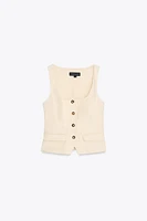 BUTTONED TOP