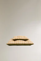 SURMATELAS CARREAUX ANIMAL DE COMPAGNIE