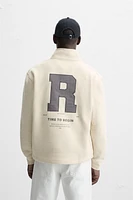 QUARTER ZIP SWEATSHIRT