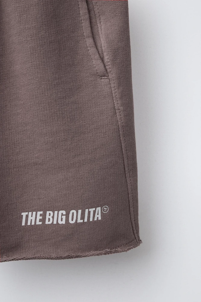 LOGO PLUSH SHORTS