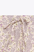 FLORAL PRINT SHORTS