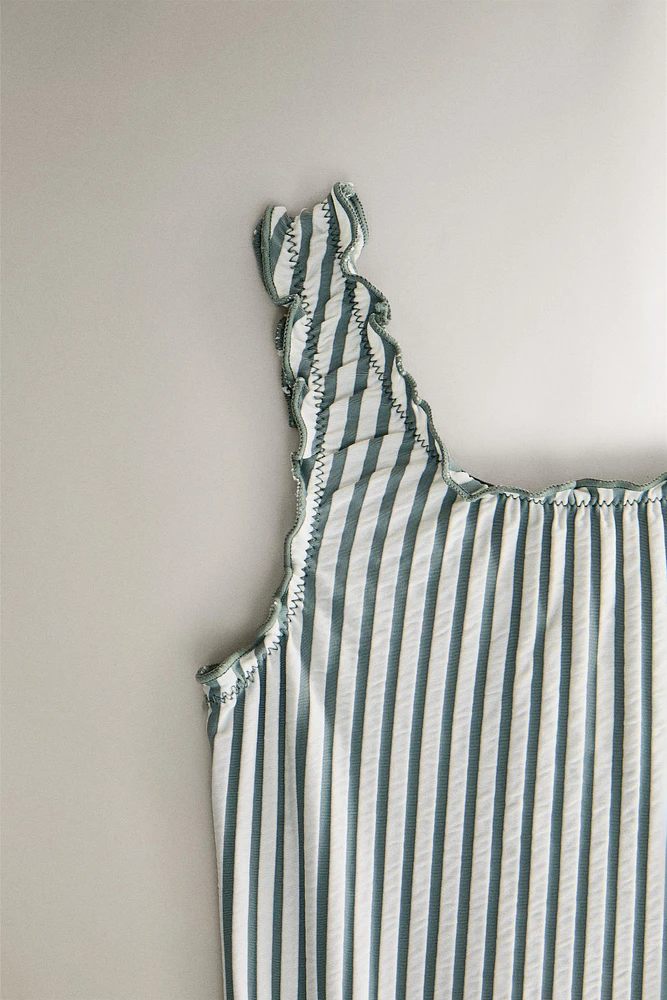 CHILDREN’S STRIPED BEACH SWIMSUIT