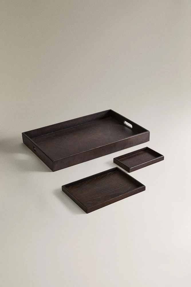 PLATEAU DE BAIN BOIS