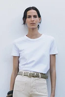 ZW COLLECTION HIGH WAIST WIDE LEG JEANS