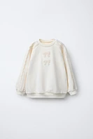 ROMANTIC BOW SWEATSHIRT