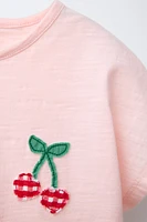 T-SHIRT CERISES