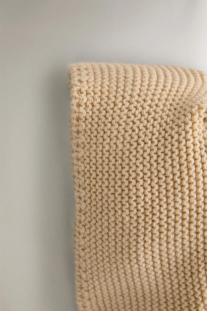 CHILDREN’S CHUNKY KNIT BONNET