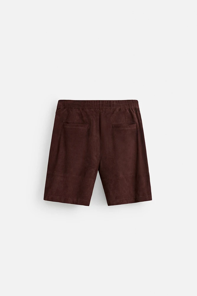 LIMITED EDITION SUEDE SHORTS