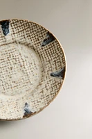 ASSIETTE À PAIN GRÈS TEXTURÉ