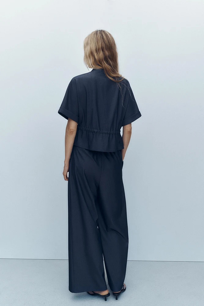 CHEMISE SAFARI LACET
