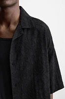 RELAXED FIT JACQUARD SHIRT