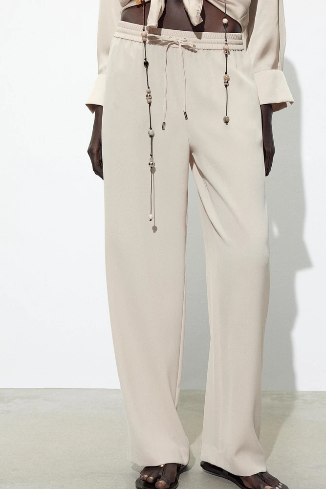 PANTALON FLUIDE STYLE PYJAMA