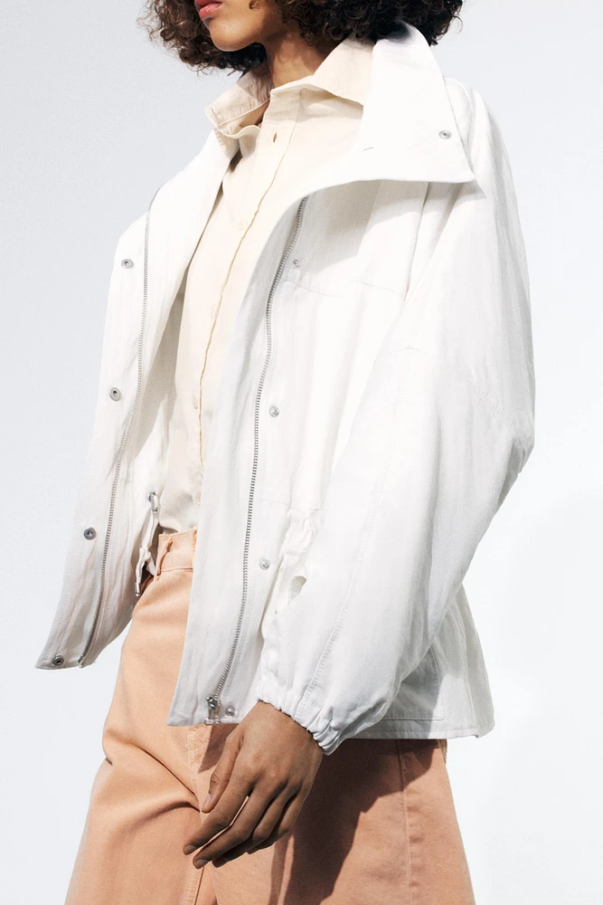 BLOUSON OVERSIZE À POCHES ZW COLLECTION
