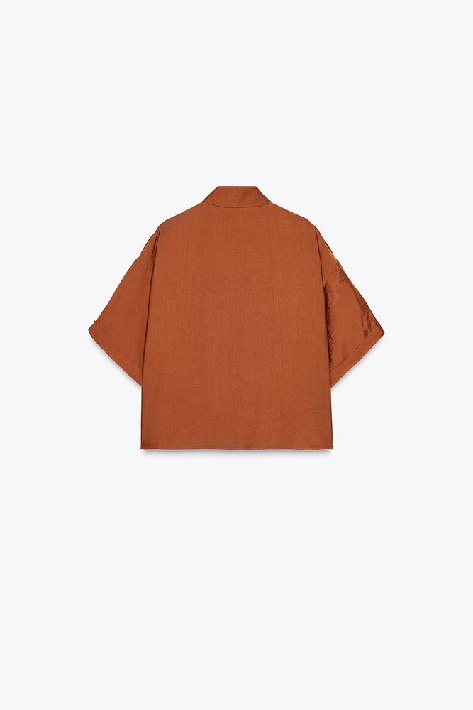 SHORT SLEEVE SAFARI SHIRT
