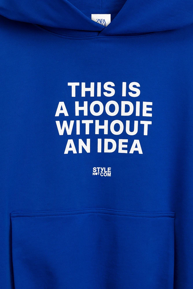 STYLENOTCOM ZARA SWEATSHIRT