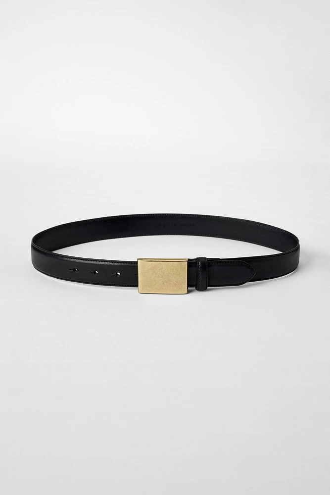 CEINTURE EN CUIR BOBBY GILLESPIE X ZARA