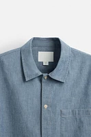 DENIM SHIRT WITH POCKET