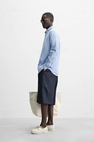 CHEMISE REGULAR FIT EFFET FROISSÉ