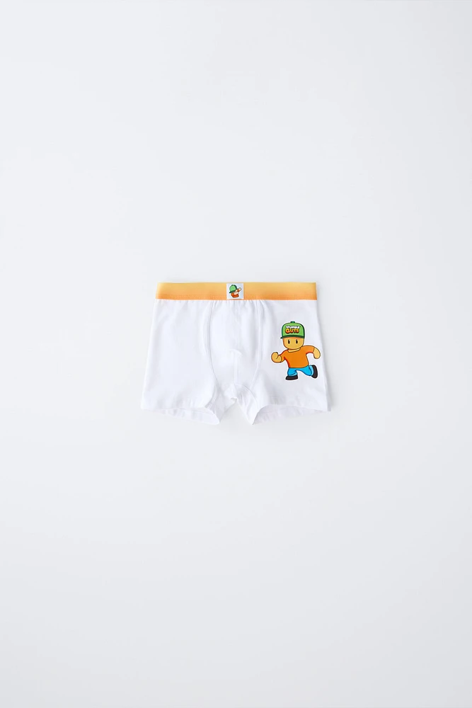 AGES 6-14/ TWO-PACK OF STUMBLE GUYS ™ © SCOPELY BOXERS