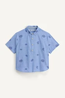CHEMISE BRODERIE PAISLEY ÉDITION LIMITÉE