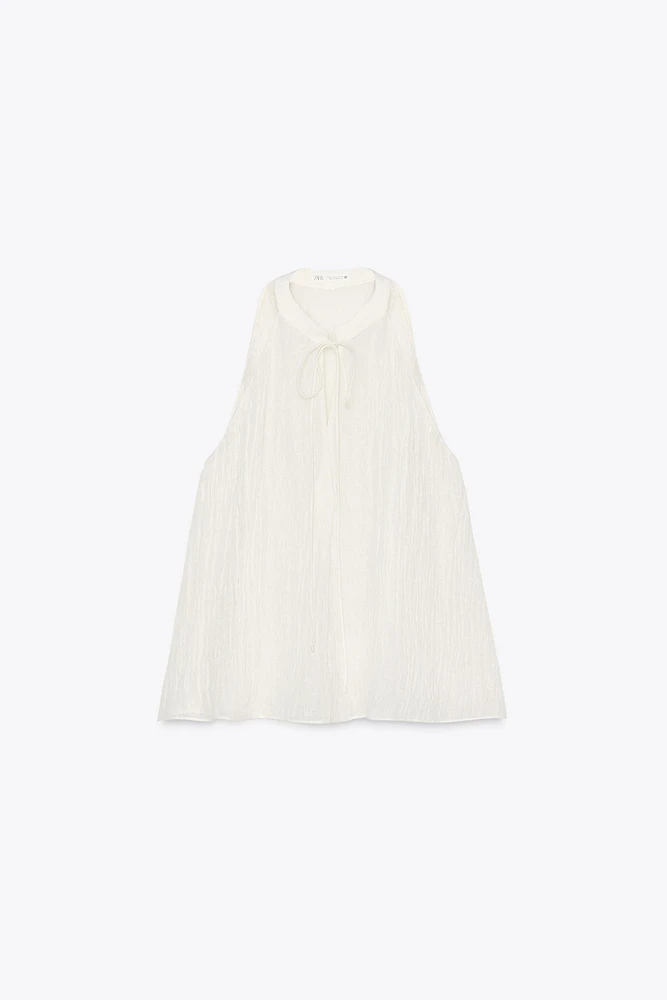 TOP HALTER 100 % LIN ZW COLLECTION