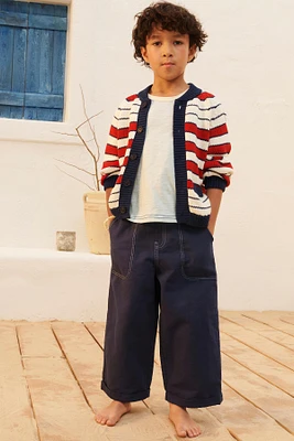 LIMITED EDITION STRIPED KNIT JACKET