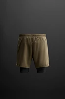 SHORTS D'ENTRAÎNEMENT 2 EN 1