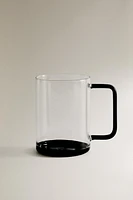 CONTRAST BOROSILICATE GLASS MUG