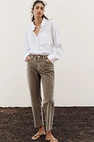 Z1975 HIGH-WAISTED STRAIGHT ANKLE JEANS