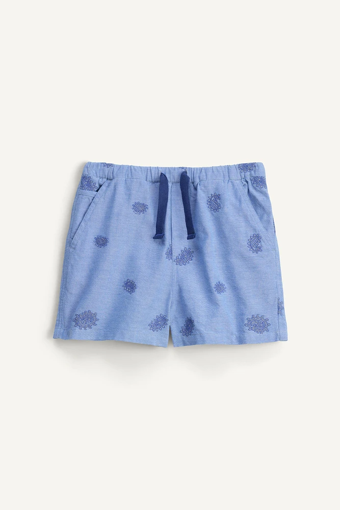 BERMUDA BRODERIE PAISLEY ÉDITION LIMITÉE