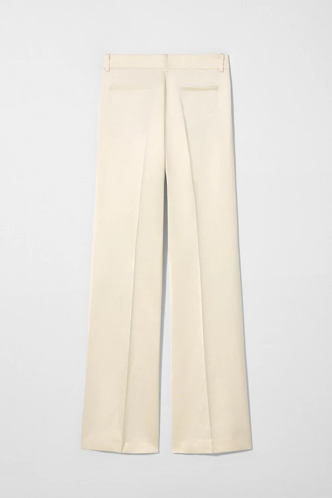 PANTALON ÉVASÉ AVEC LIN KATE MOSS X ZARA