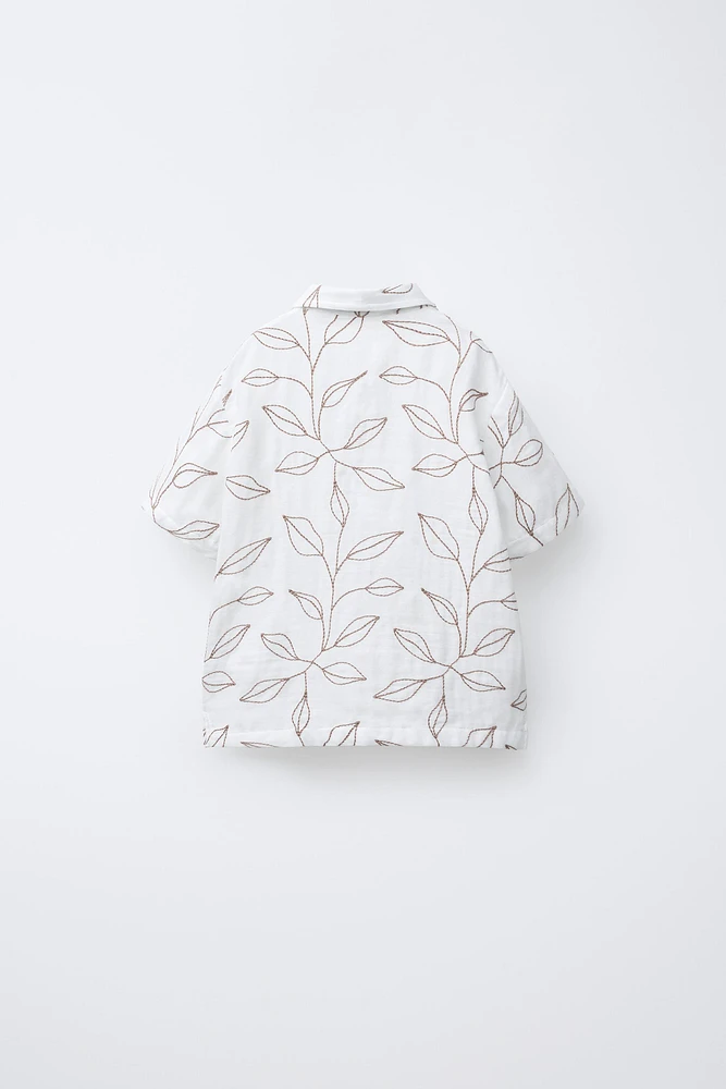 EMBROIDERED SHIRT